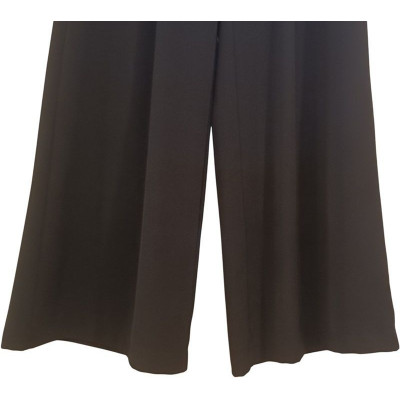Dixie - Pantalone da donna colore nero palazzo vita alta  - Italianfashionglam