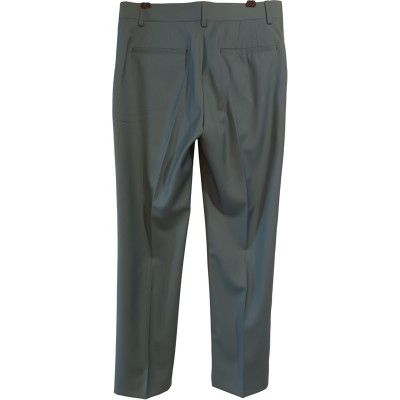 Paul Smith . Pantalone da donna in pura lana color verde salvia - Italianfashionglam