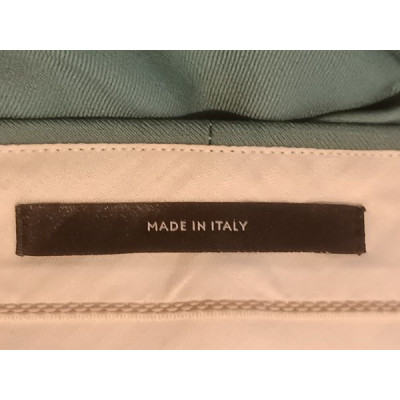 Paul Smith . Pantalone da donna in pura lana color verde salvia - Italianfashionglam