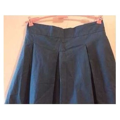 Romeo Gigli - Gonna pantalone trendy in cotone pavone - gne001-Italianfashionglam