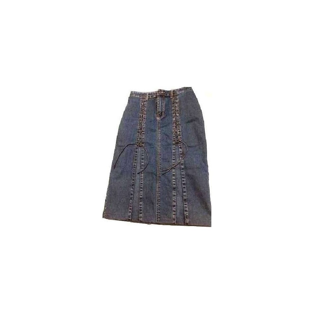 GONNA-COTONE-DENIM-SCOLORITA-BLUE-JEANS- GONNA-COTONE-DENIM-SCOLORITA-BLUE-JEANS-