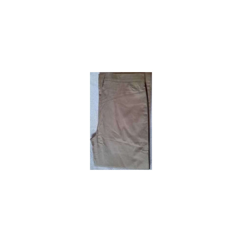PANTALONE-DONNA-ELEGANTE-COTONE-COLOR-KAKI-STILE-TRENDY-CHIC- PANTALONE-DONNA-ELEGANTE-COTONE-COLOR-KAKI-STILE-TRENDY-CHIC-
