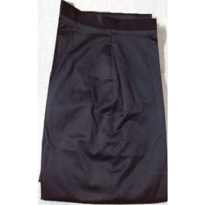 PANTALONE-DONNA-ELEGANTE-COLOR-NERO-COTONE-LUCIDO-FASHION-SEXI-TENDENZA-LOOK-