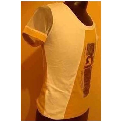 T-shirt-donna-cotone-bianco-stampe-casual-look-giovanile-sexi-stile-italiano-