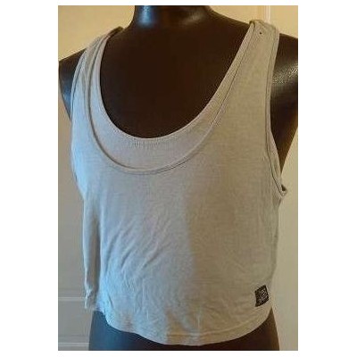 Free Pride - Top fashion in maglina di cotone colore grigio - Italianfashionglam