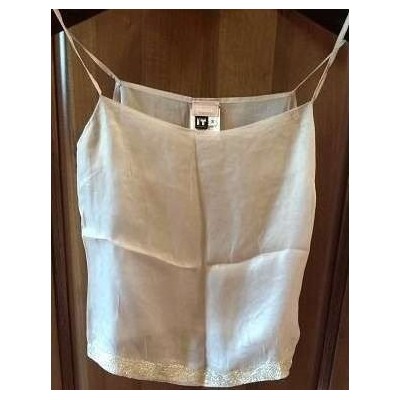 Gianfranco Ferrè - Top in tessuto di pura seta color cipria. Italianfashionglam