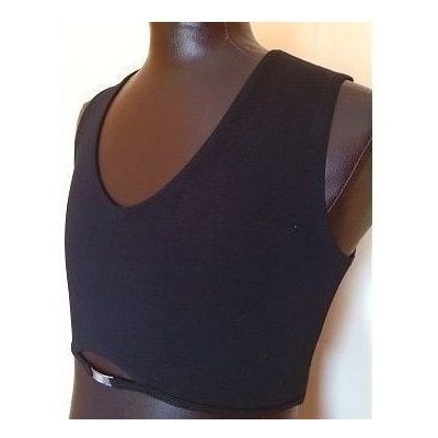 Pride - Top sport da donna in cotone stretch colore nero - Italianfashionglam