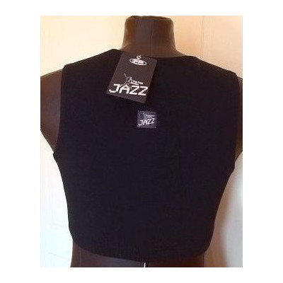 Pride - Top sport da donna in cotone stretch colore nero - Italianfashionglam