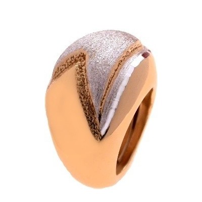 Anello chic donna in argento placcato oro rosa AN 003 Italianfashionglam