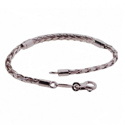 Bracciale fashion uomo a catena in argento - BRU 016