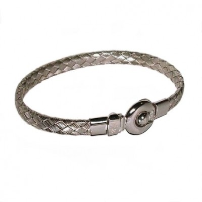 Bracciale fashion uomo in argento intrecciato BRU 018 Italianfashionglam2