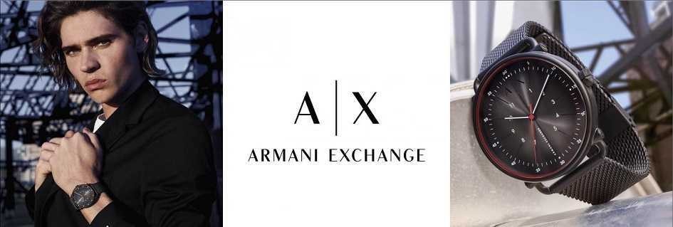 Armani Exchange uomo la collezione di orologi fashion 